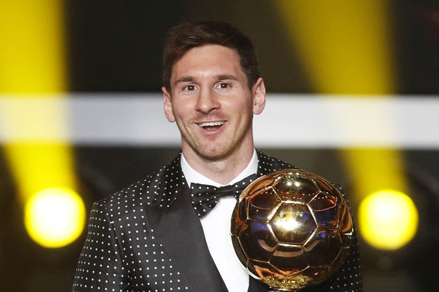 Messi ballon d or1 Le costume de Lionel Messi pour le Ballon dOr