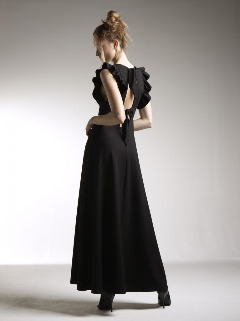 Robe noire Delphine Manivet pour La Redoute